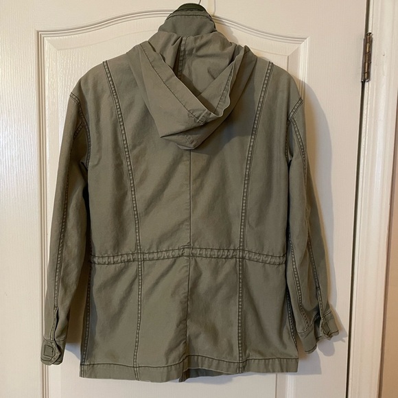 American Eagle Outfitters Chore Utility Field Hooded Army Green Jacket Size XS - Picture 2 of 7
